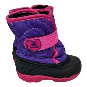 Kamik Snowbug Winter Boots Purple For Children Toddler 7